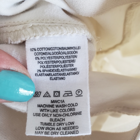 Free People Penny Pull On Flare Jeans Off White - Picture 7 of 8